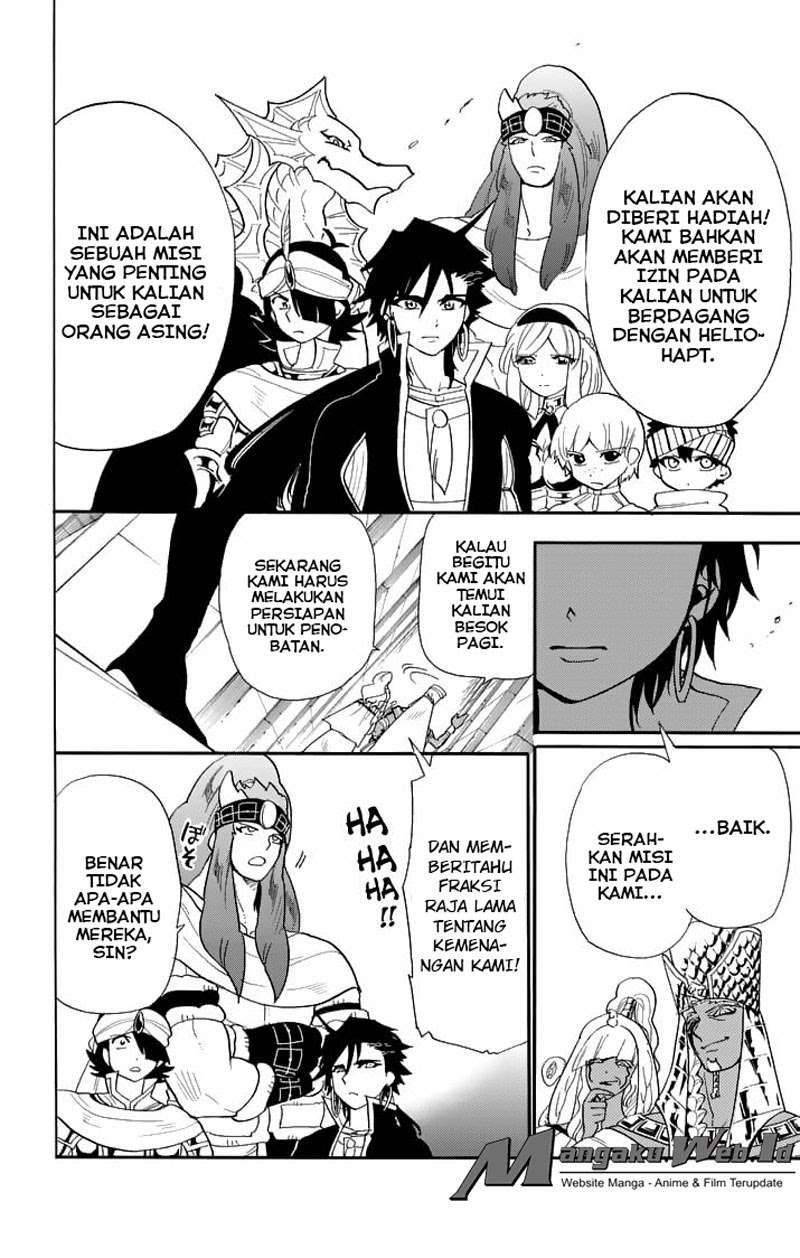 Magi – Sinbad no Bouken Bab 93 halaman 11