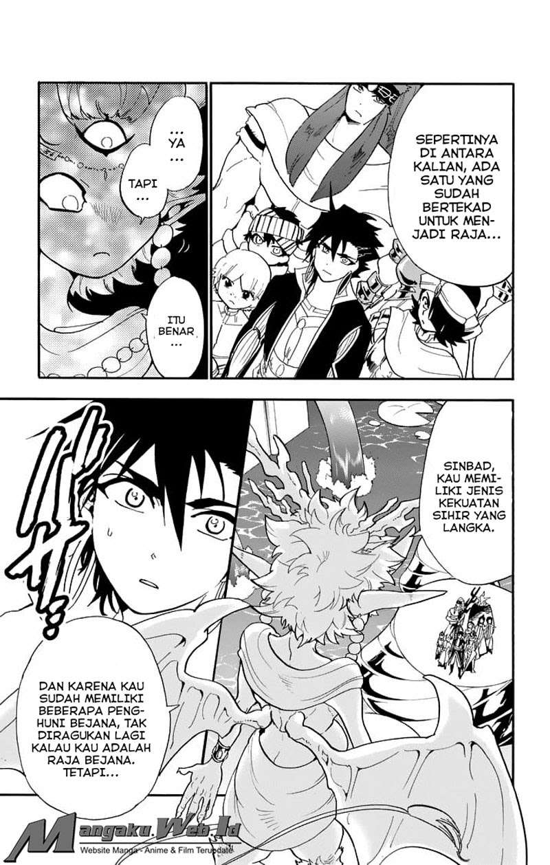 Magi – Sinbad no Bouken Bab 94 halaman 14