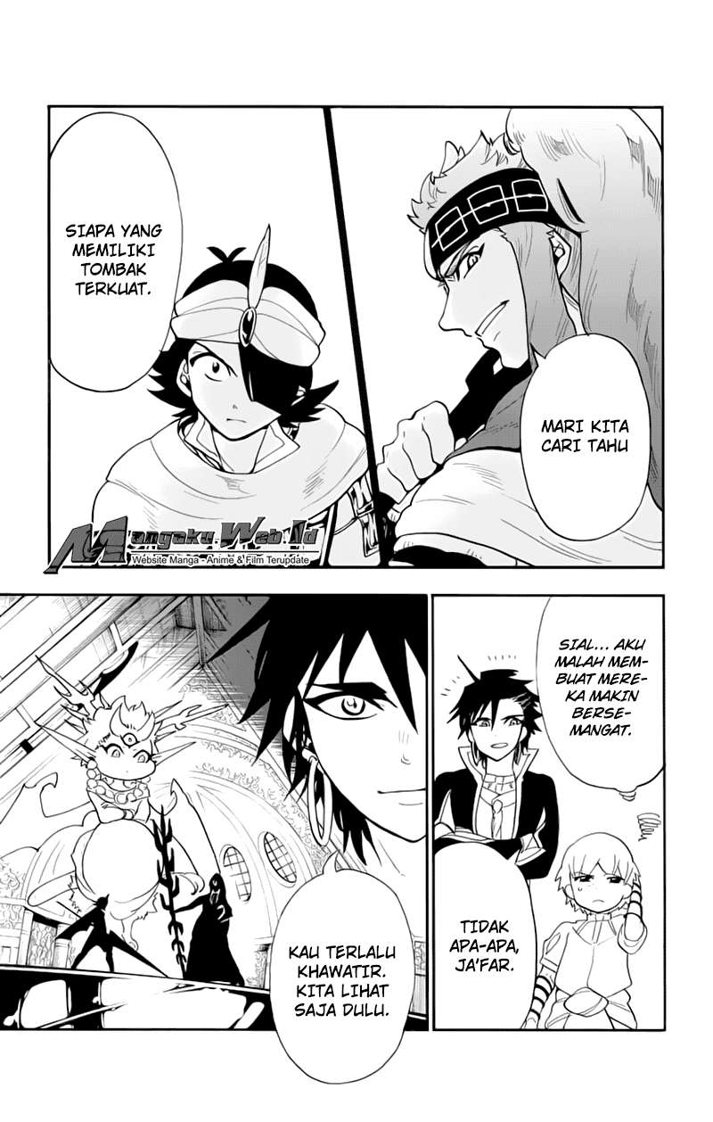 Magi – Sinbad no Bouken Bab 95 halaman 12