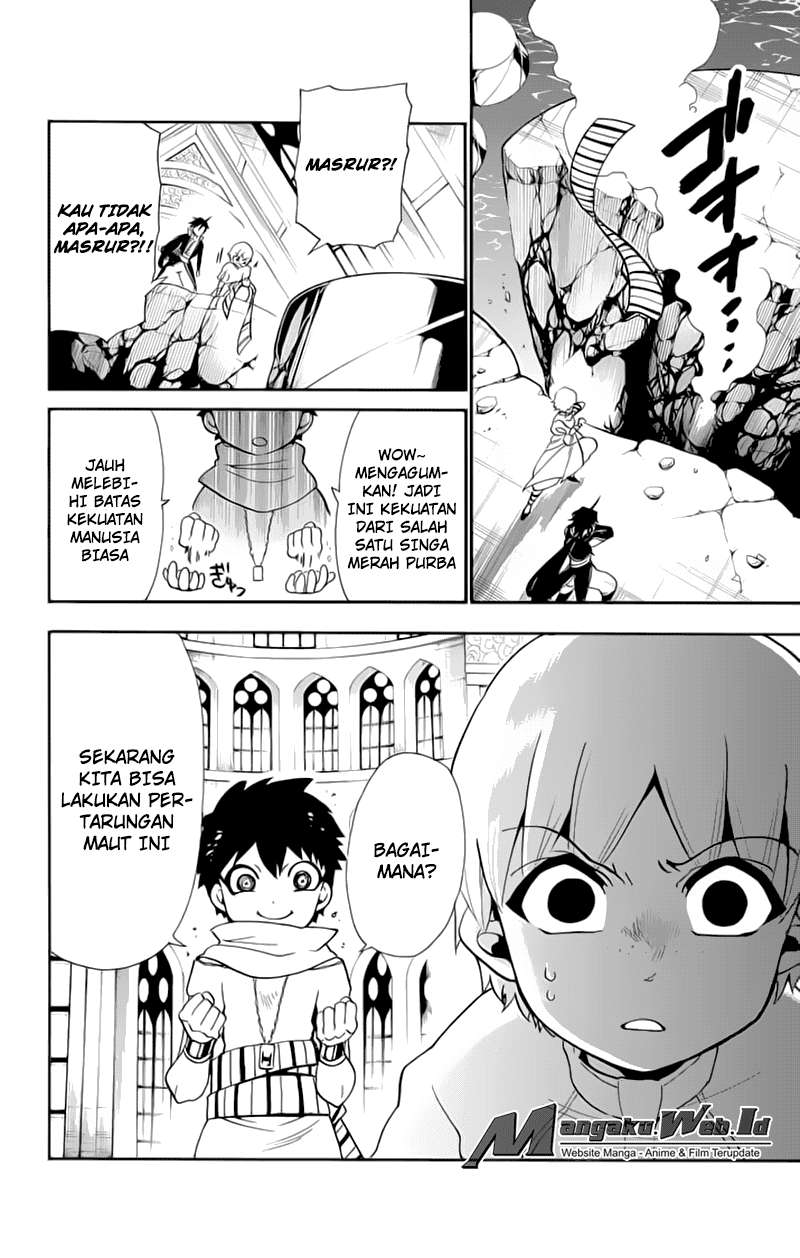 Magi – Sinbad no Bouken Bab 97 halaman 12