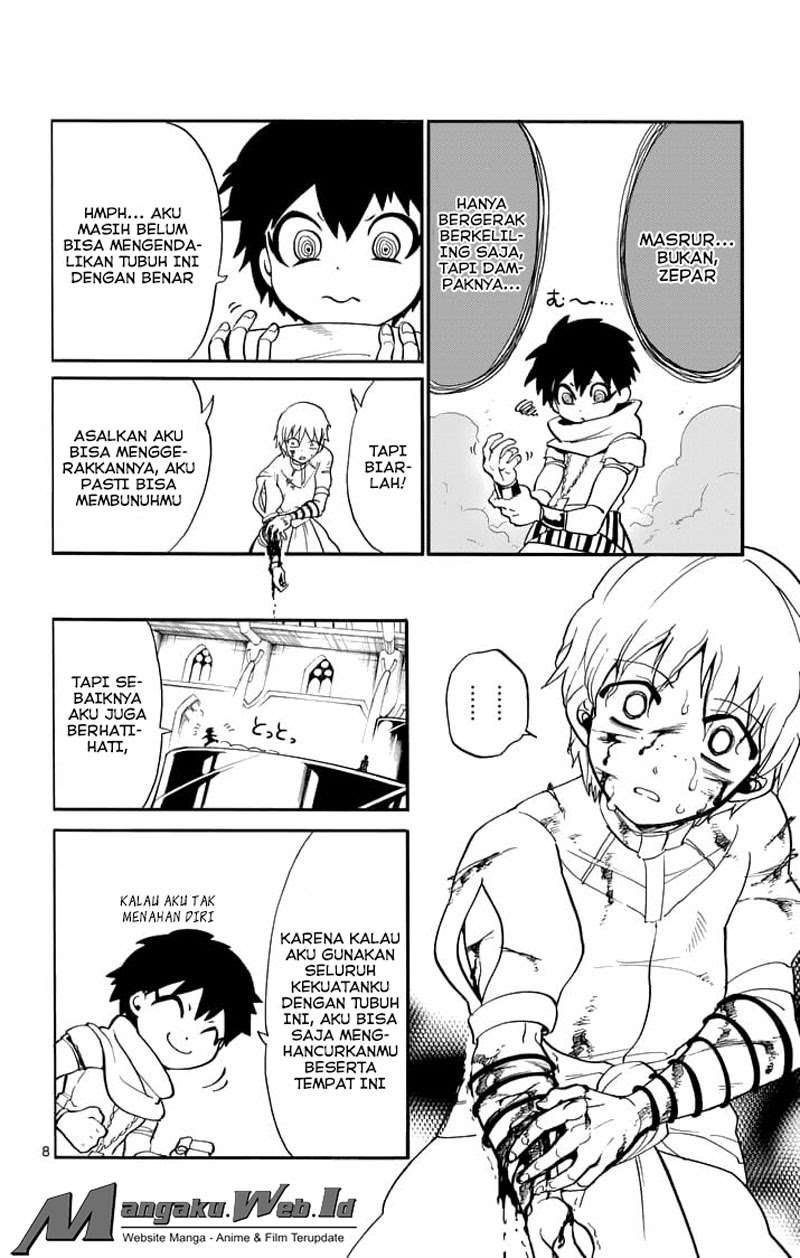 Magi – Sinbad no Bouken Bab 98 halaman 9