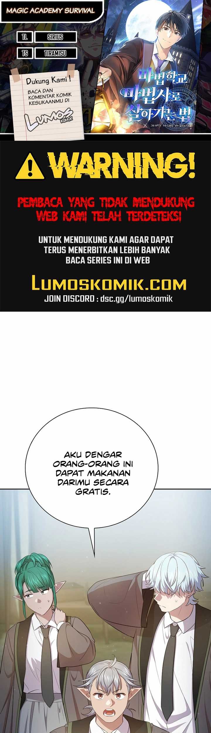 Magic Academy Survival Guide chapter 101 halaman 1