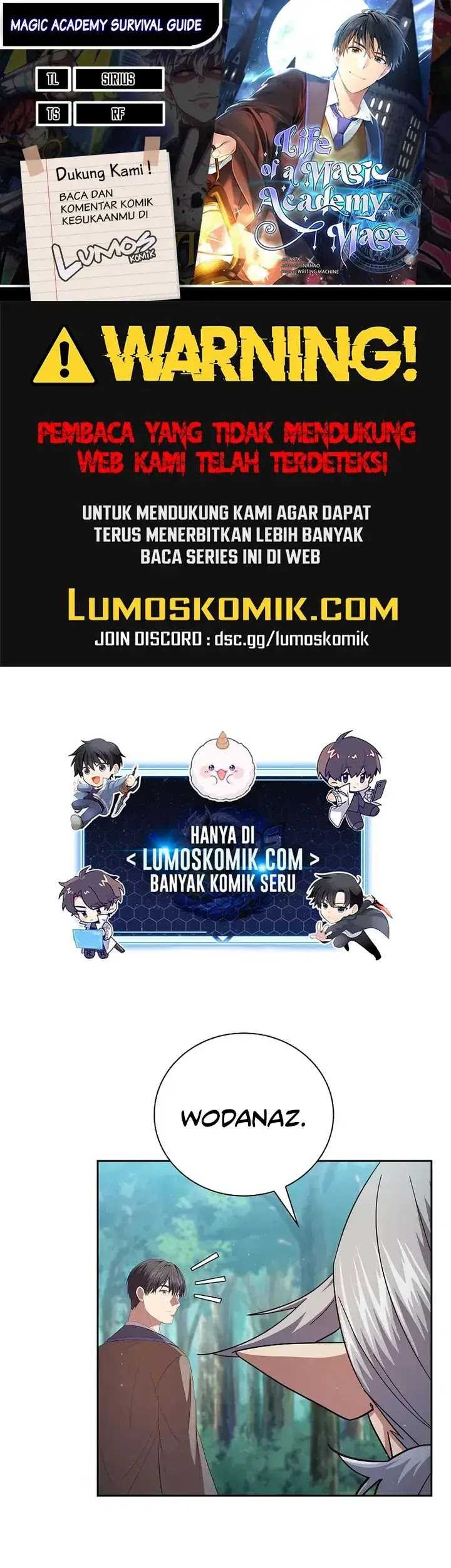 Magic Academy Survival Guide Bab 116 halaman 1