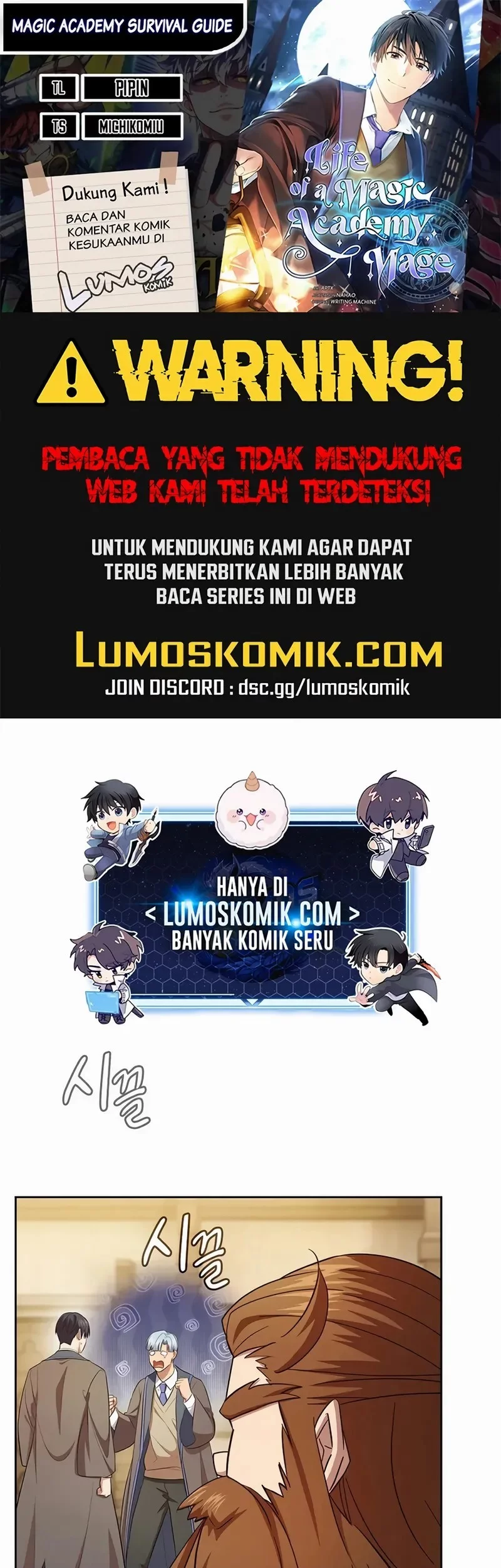 Magic Academy Survival Guide Bab 124 halaman 1