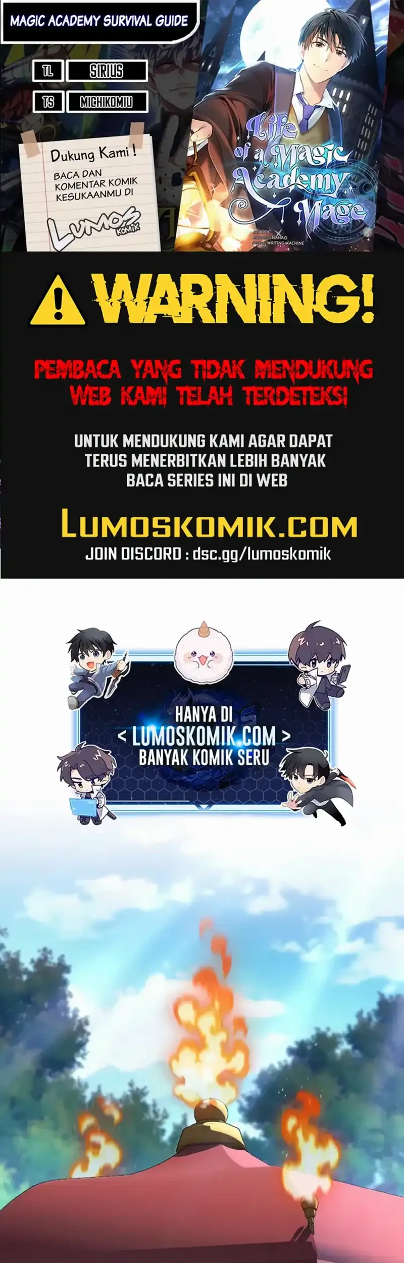Magic Academy Survival Guide Bab 129 halaman 1