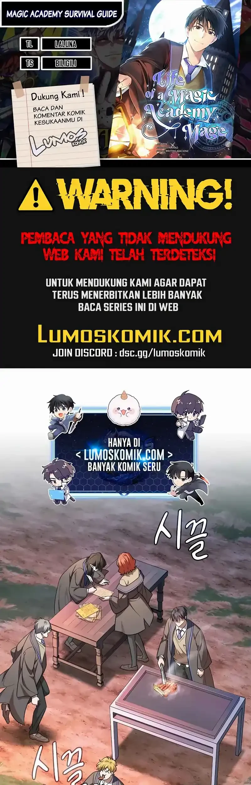 Magic Academy Survival Guide Bab 131 halaman 1