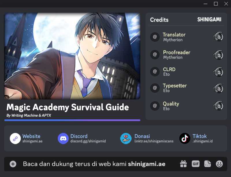 Magic Academy Survival Guide Bab 83 halaman 1