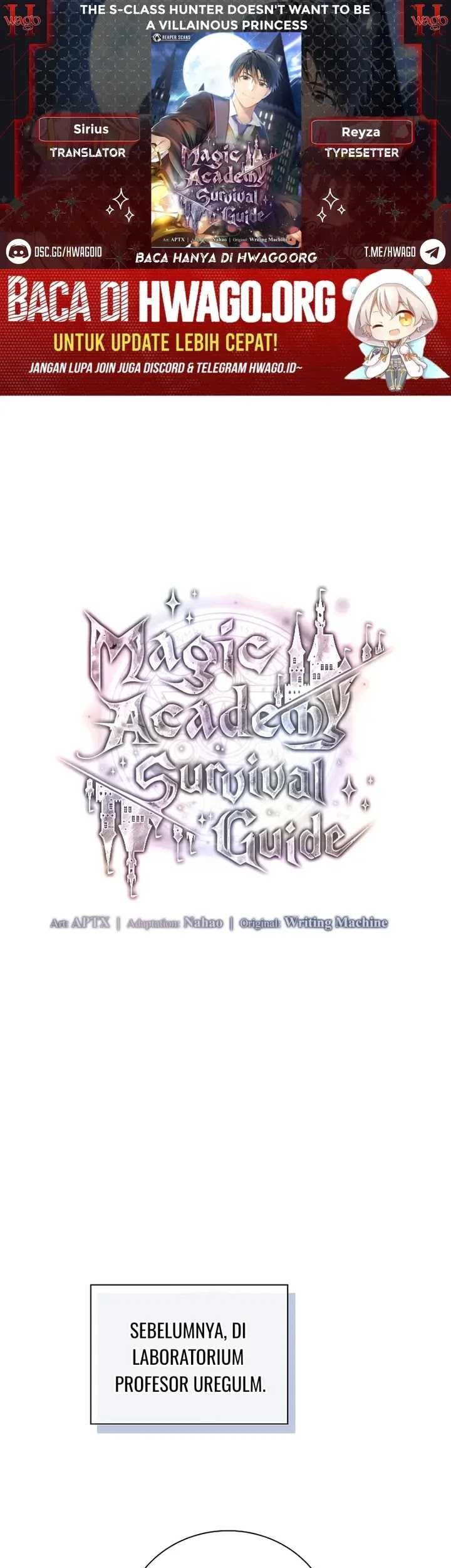 Magic Academy Survival Guide Bab 93 halaman 1