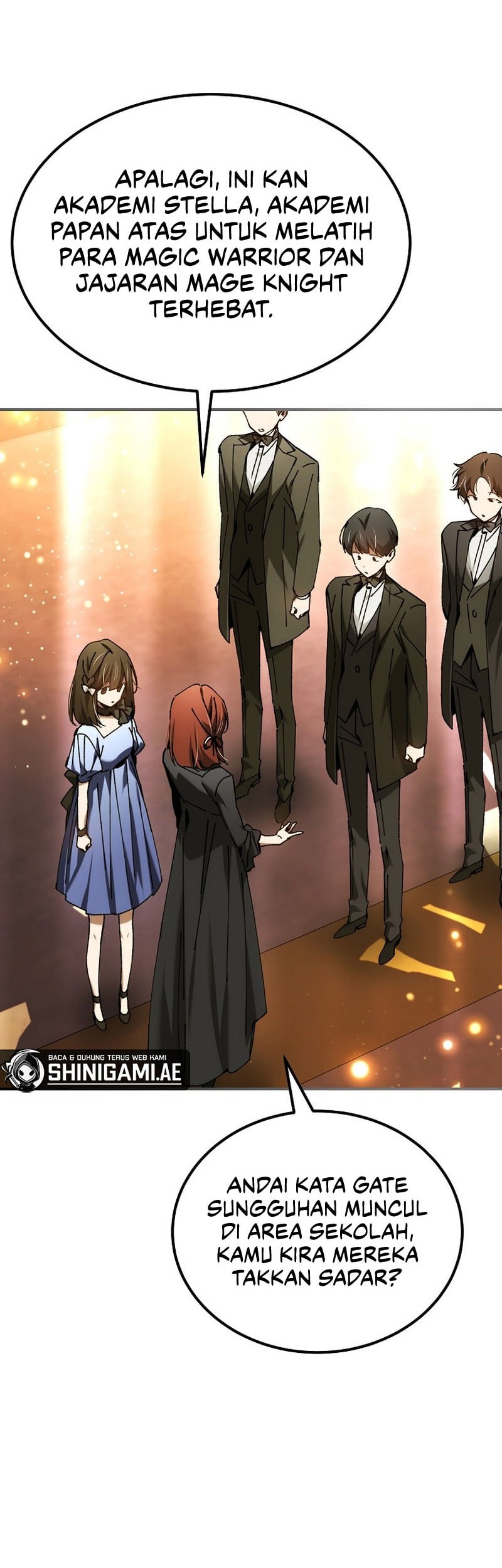 Magic Academy’s Genius Blinker chapter 57 halaman 58