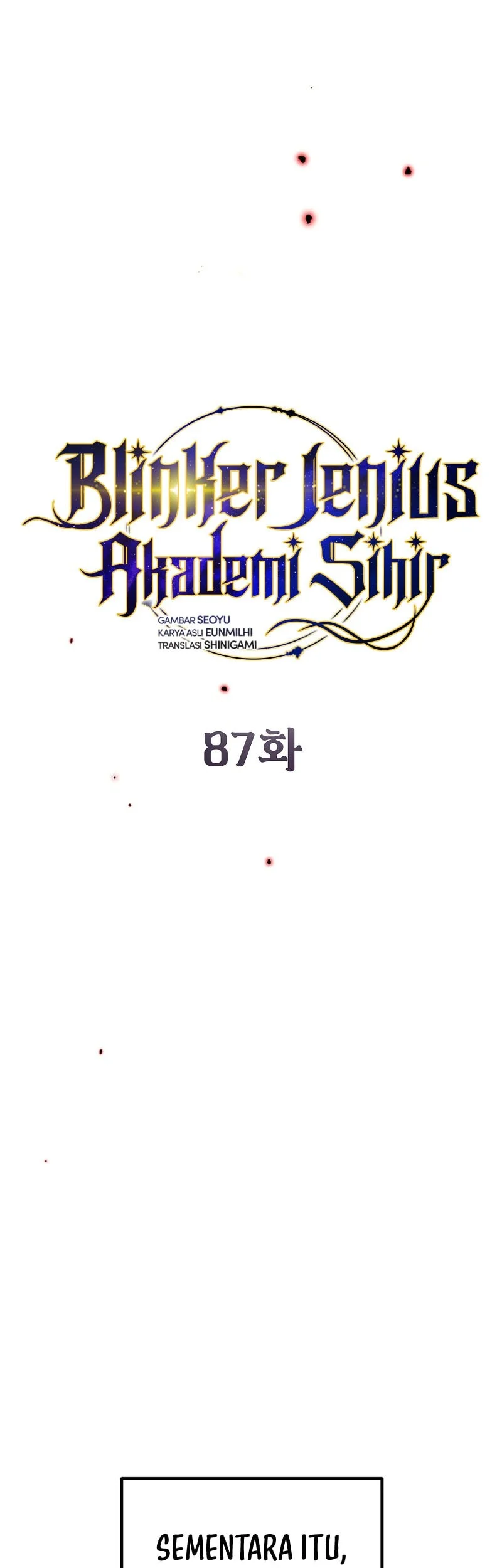 Magic Academy’s Genius Blinker Bab 87 halaman 14