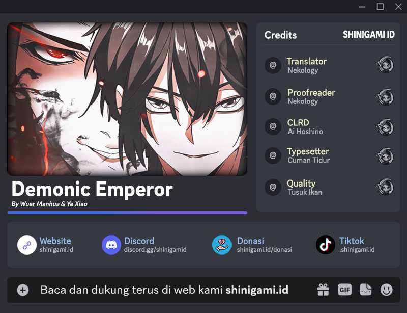 Magic Emperor Bab 383 halaman 1