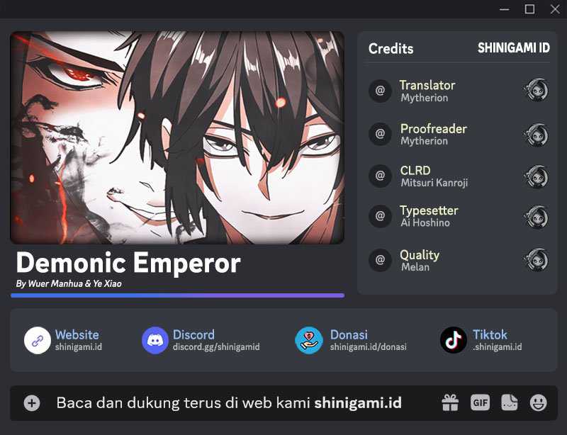 Magic Emperor Bab 385 halaman 1