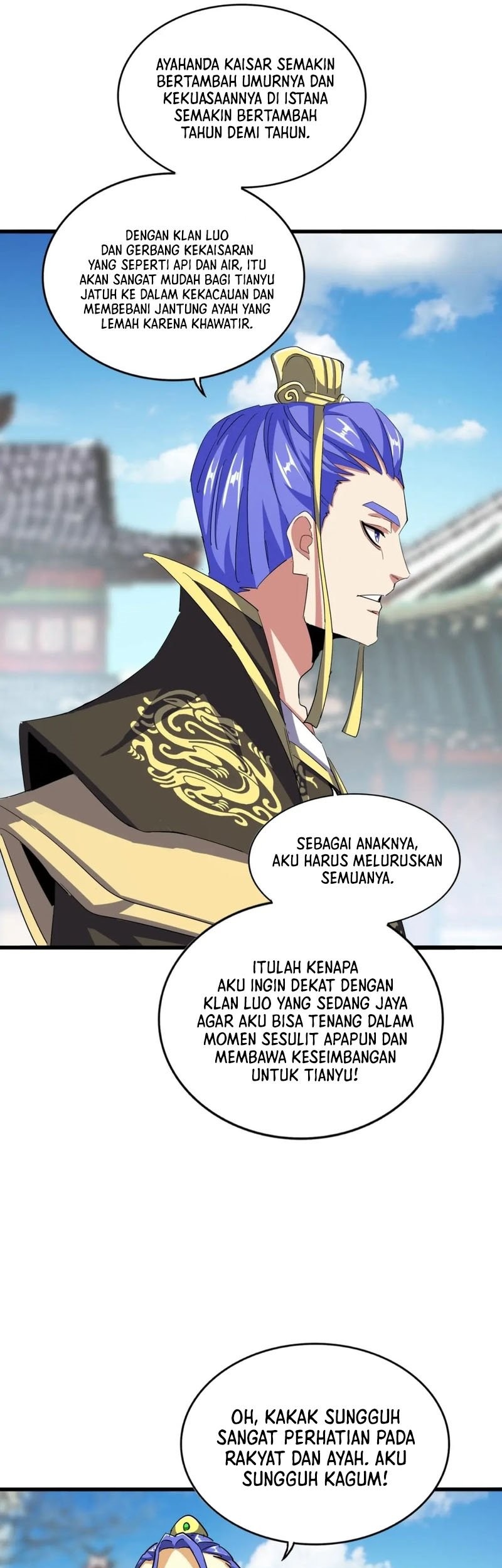 Magic Emperor Bab 390 halaman 22
