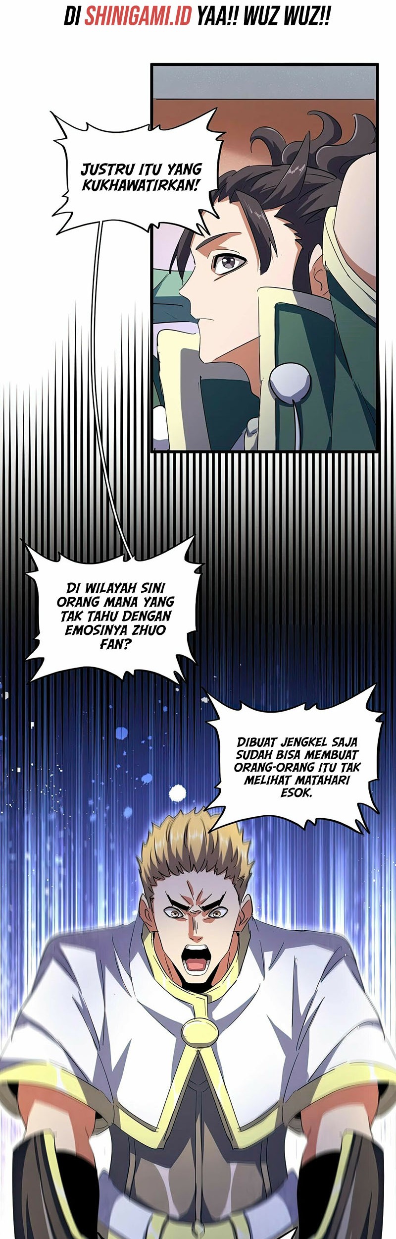 Magic Emperor Bab 420 halaman 22