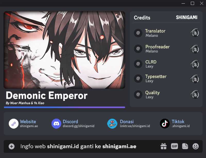 Magic Emperor Bab 453 halaman 1