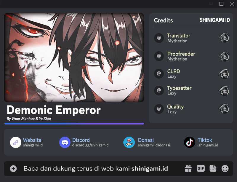 Magic Emperor Bab 497 halaman 1