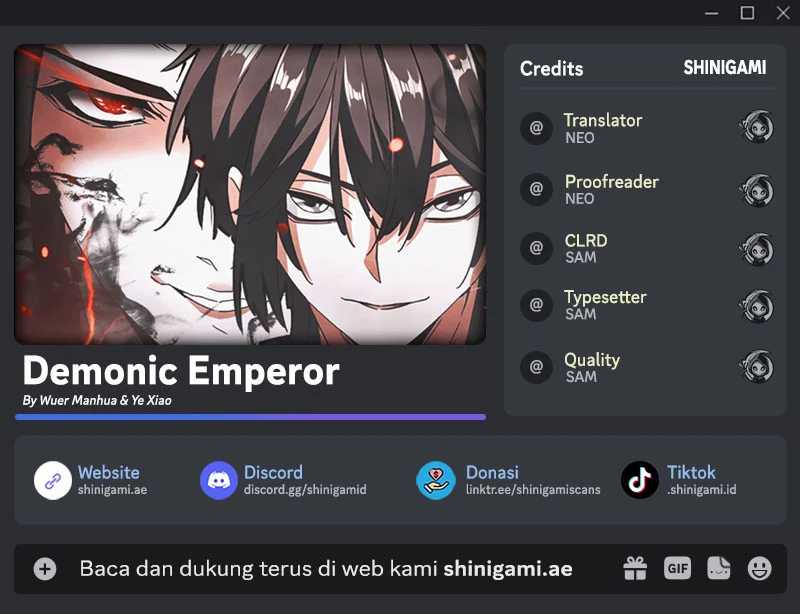 Magic Emperor Bab 572 halaman 1