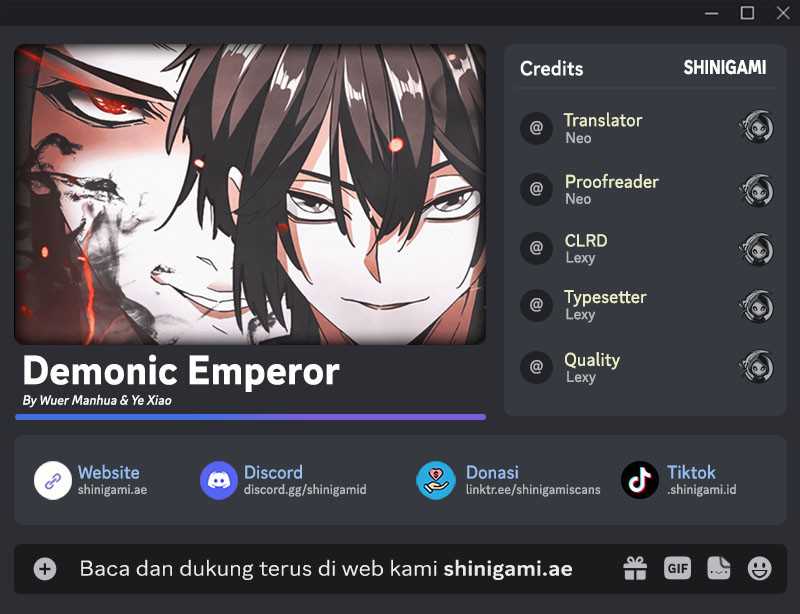 Magic Emperor Bab 584 halaman 1