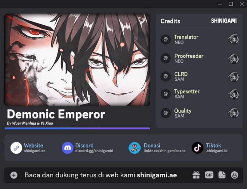 Magic Emperor Bab 657 halaman 1
