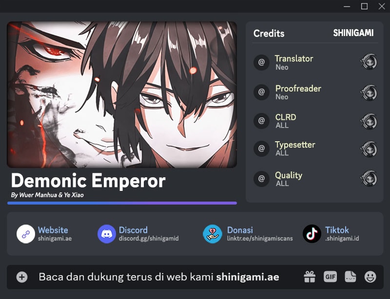 Magic Emperor Bab 725 halaman 1