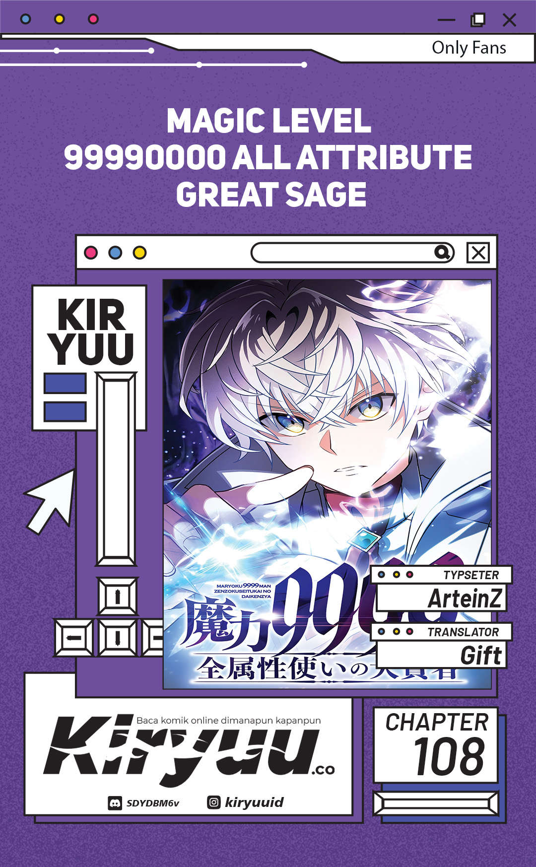 Magic Level 99990000 All-Attribute Great Sage chapter 108 halaman 1