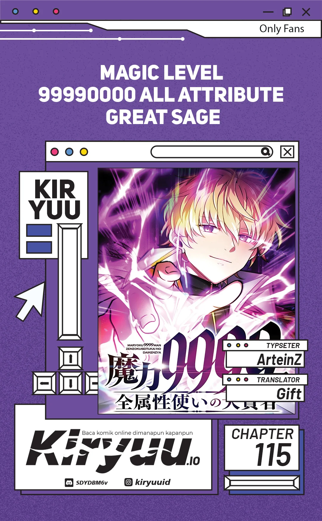 Magic Level 99990000 All-Attribute Great Sage Bab 115 halaman 1