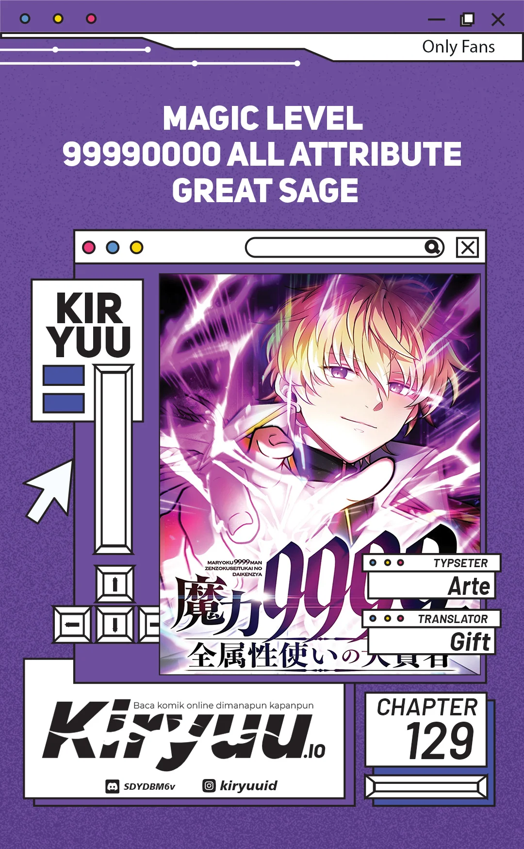 Magic Level 99990000 All-Attribute Great Sage chapter 129 halaman 1