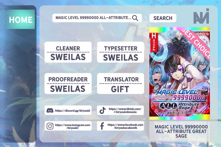 Magic Level 99990000 All-Attribute Great Sage chapter 71 halaman 1