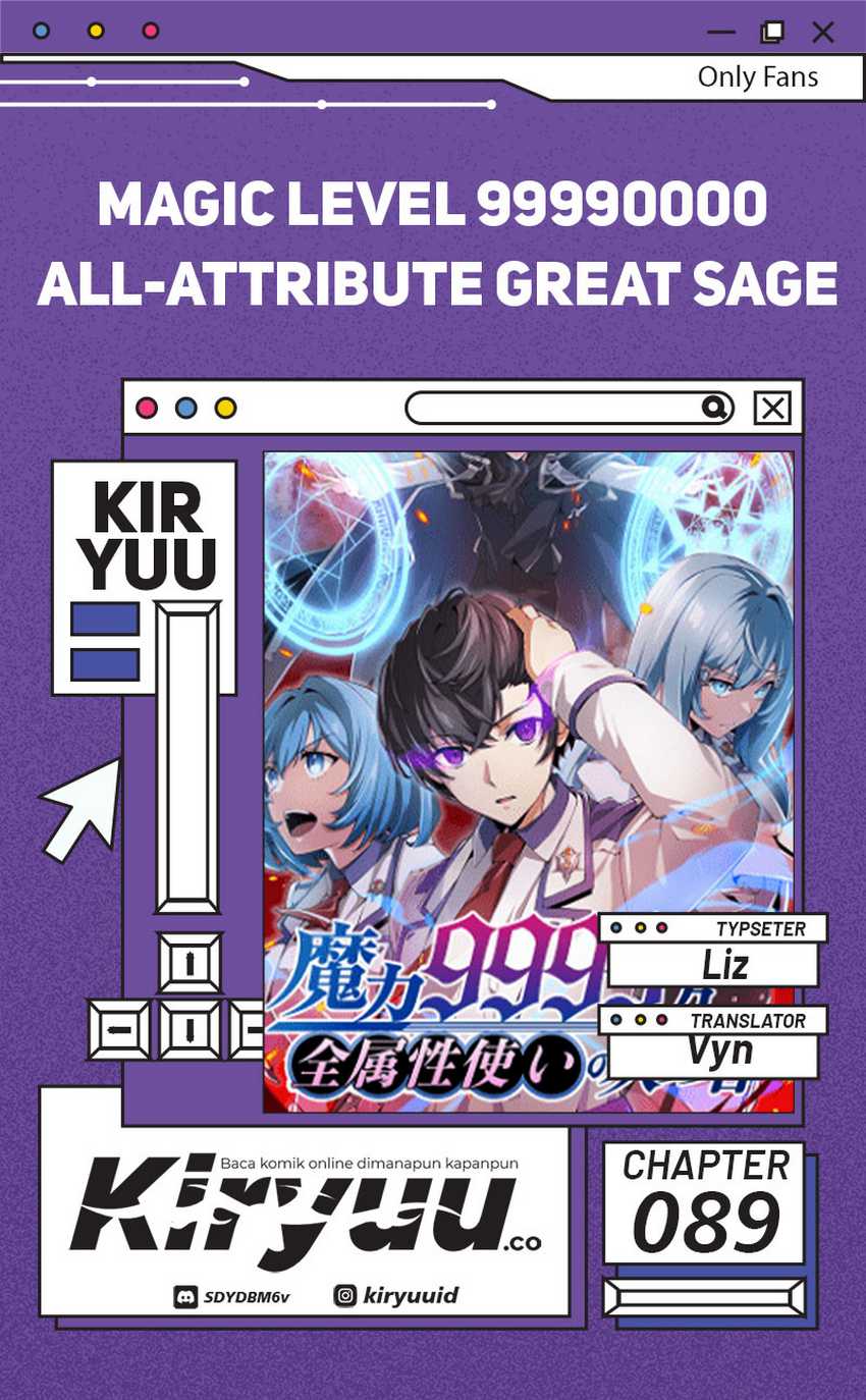 Magic Level 99990000 All-Attribute Great Sage chapter 89 halaman 1