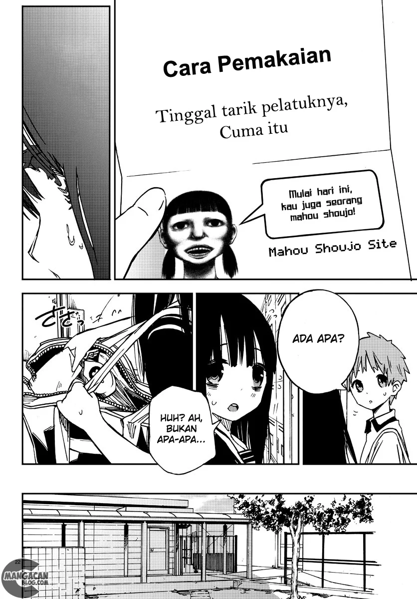 Mahou Shoujo Site chapter 1 halaman 22