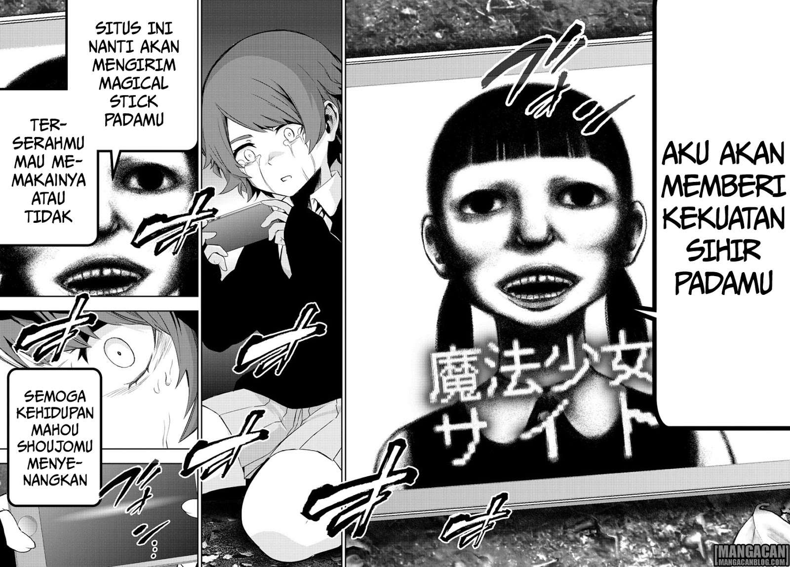 Mahou Shoujo Site Bab 56 halaman 36