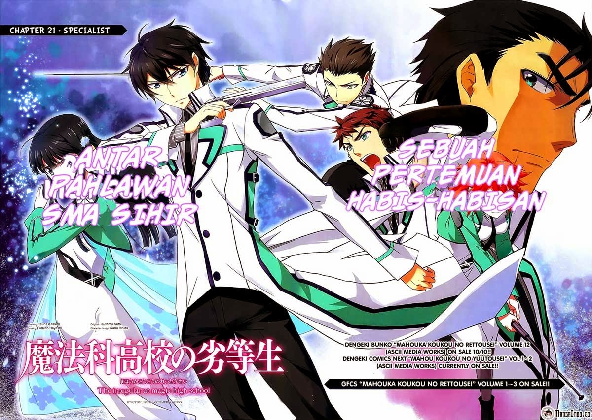 Mahouka Koukou No Rettousei chapter 21 halaman 2