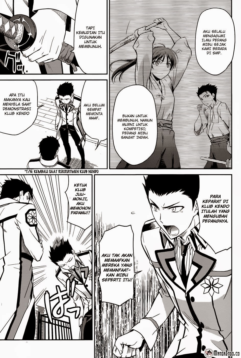 Mahouka Koukou No Rettousei chapter 21 halaman 5