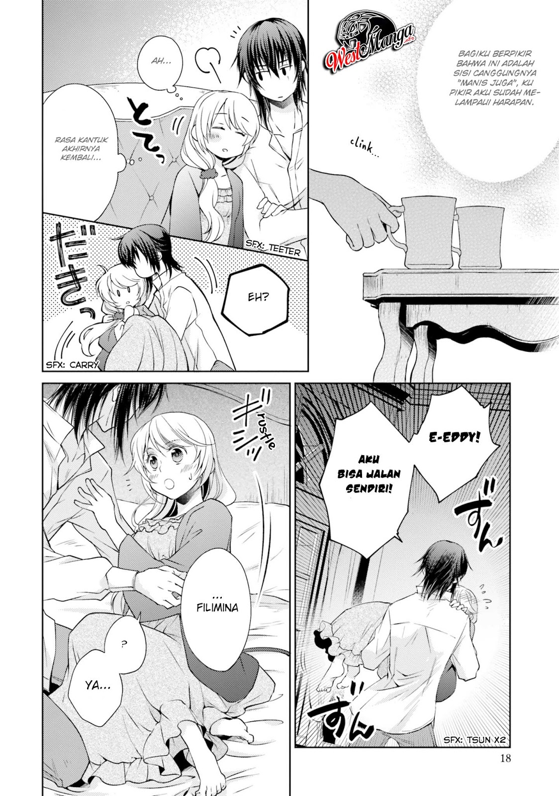 Mahoutsukai no Konyakusha chapter 13 halaman 19