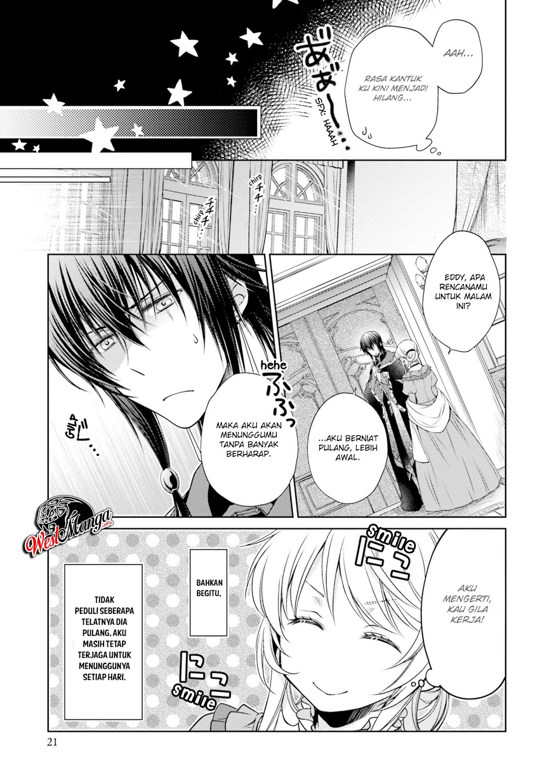 Mahoutsukai no Konyakusha chapter 13 halaman 22