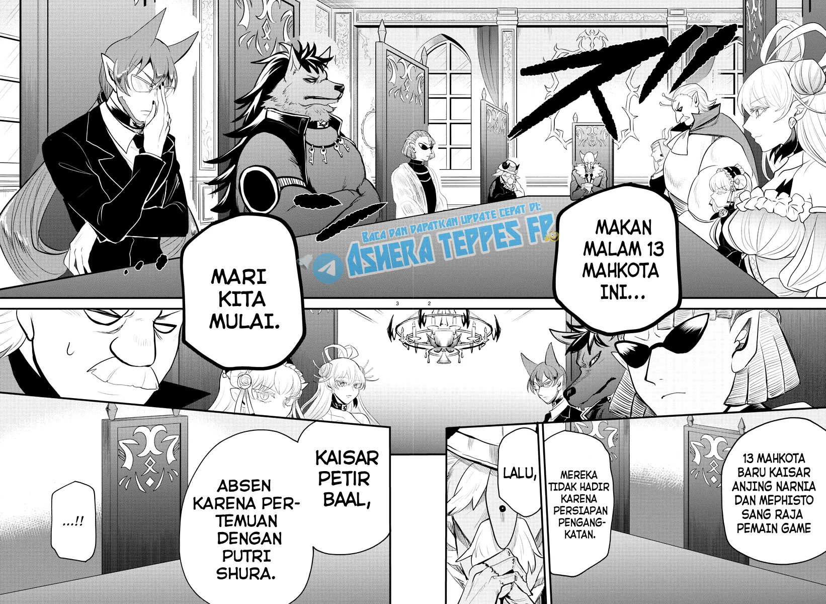Mairimashita! Iruma-kun chapter 310 halaman 4