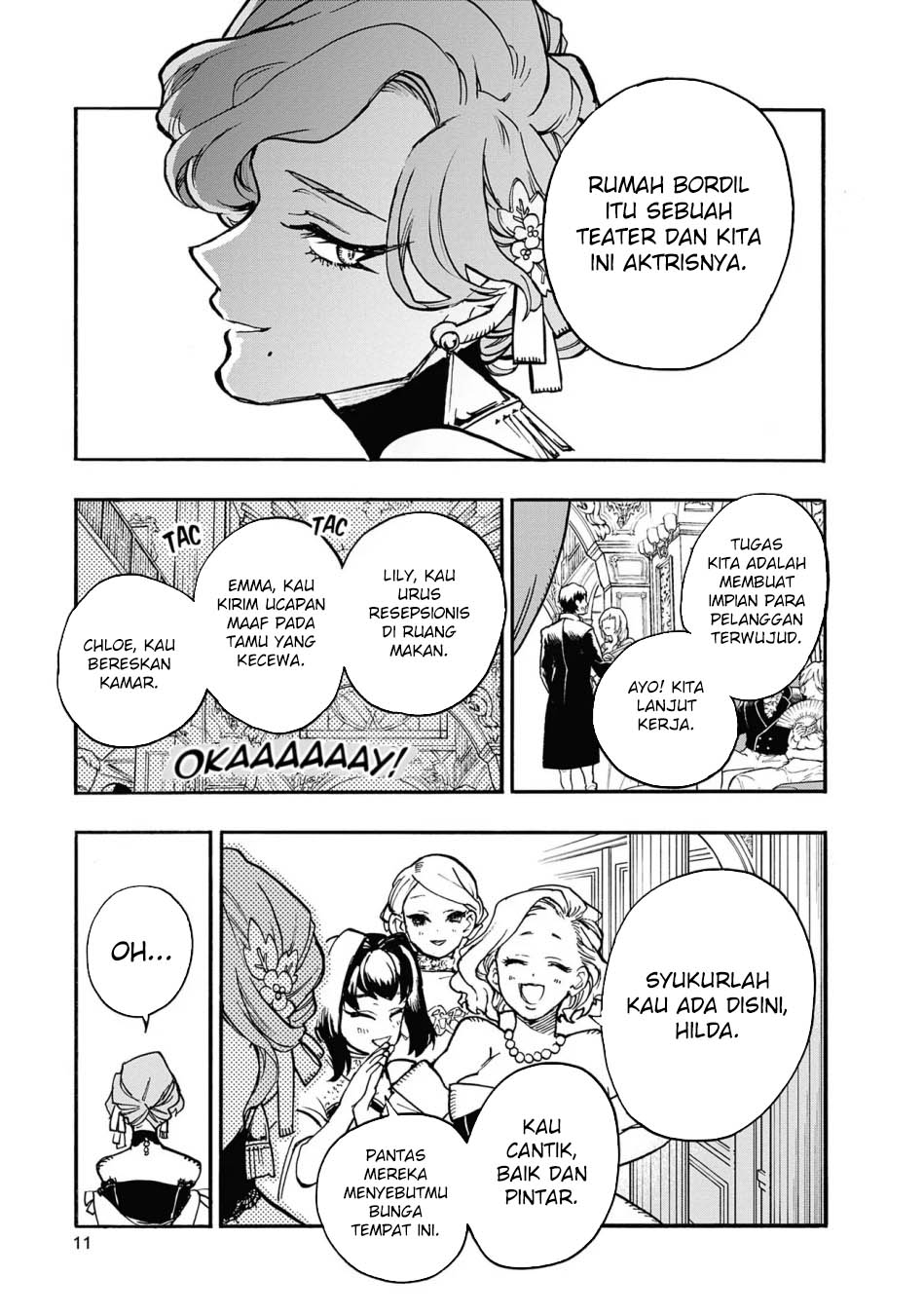 Majo no Kaigashuu Bab 16 halaman 12