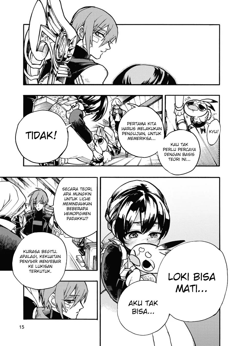 Majo no Kaigashuu Bab 16 halaman 16