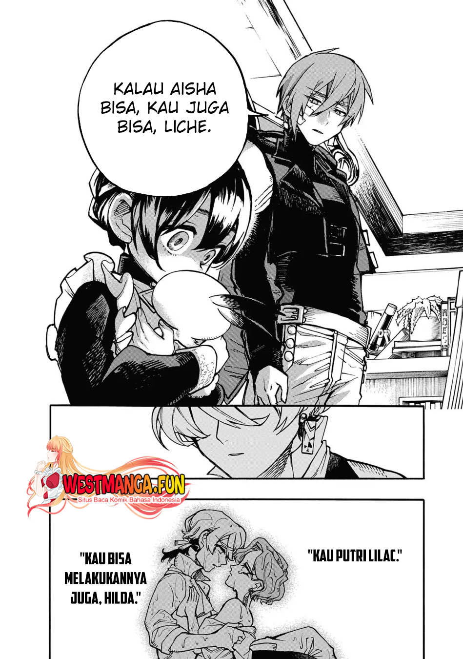 Majo no Kaigashuu Bab 16 halaman 17