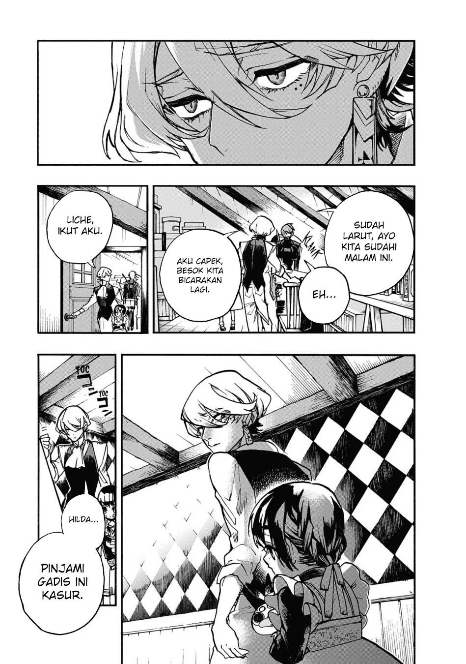 Majo no Kaigashuu Bab 16 halaman 19