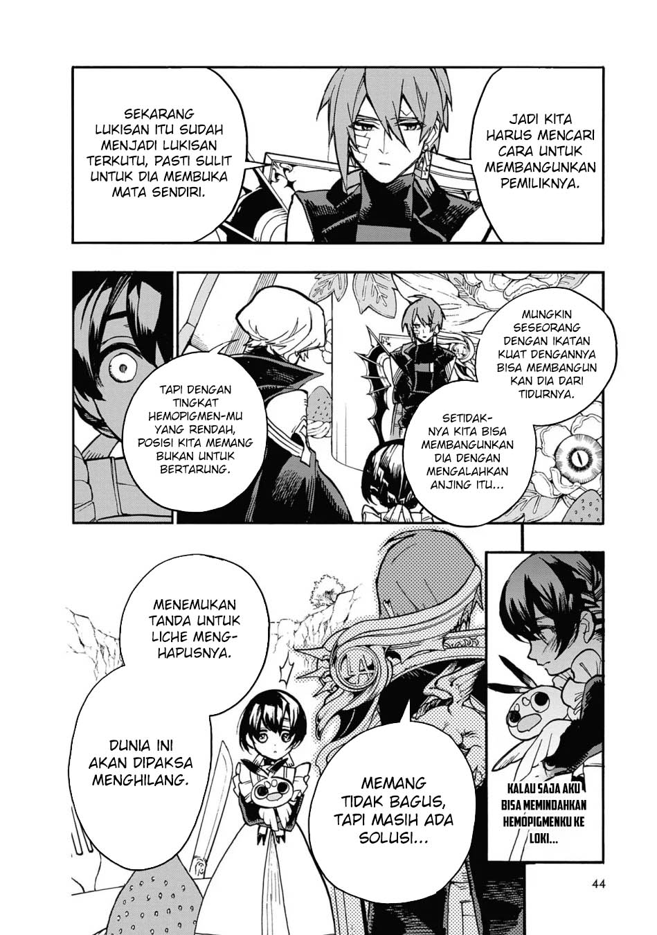 Majo no Kaigashuu Bab 16 halaman 45