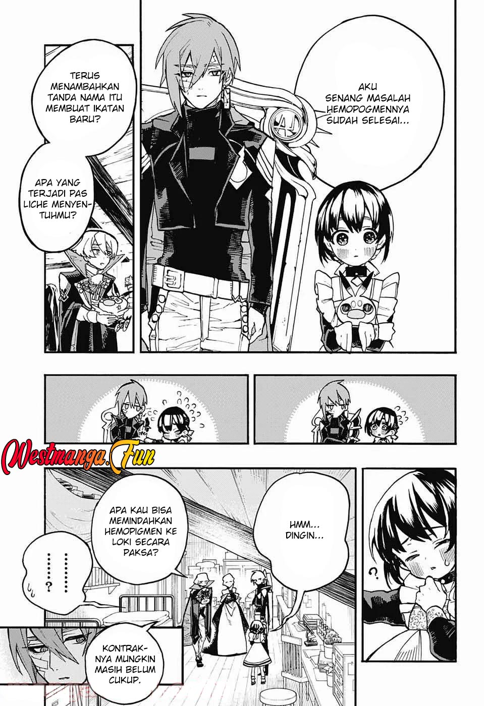 Majo no Kaigashuu Bab 18 halaman 7