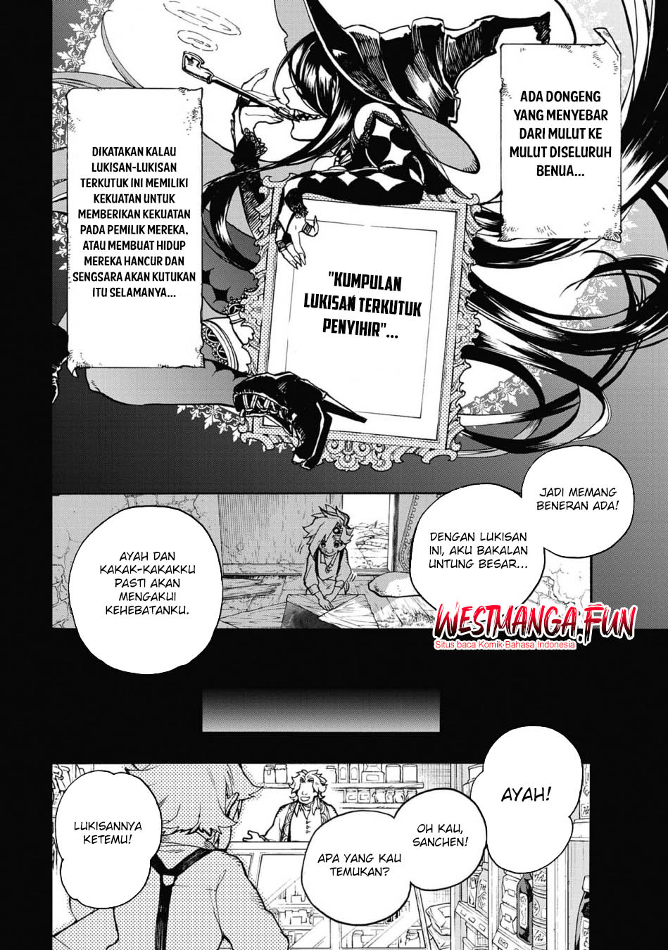 Majo no Kaigashuu Bab 21 halaman 14