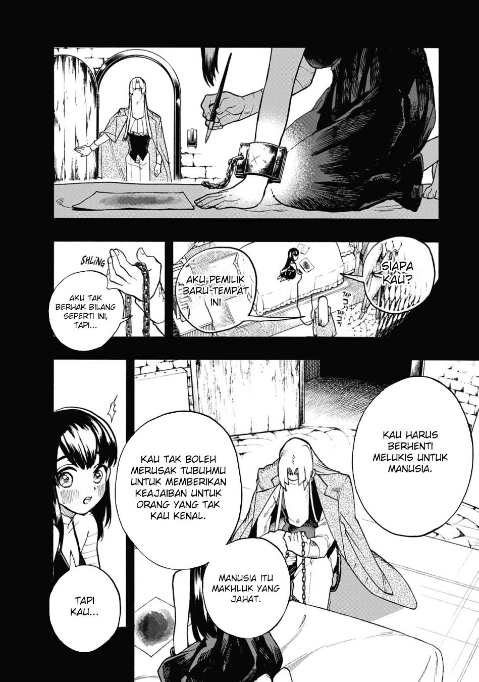 Majo no Kaigashuu Bab 27 halaman 25