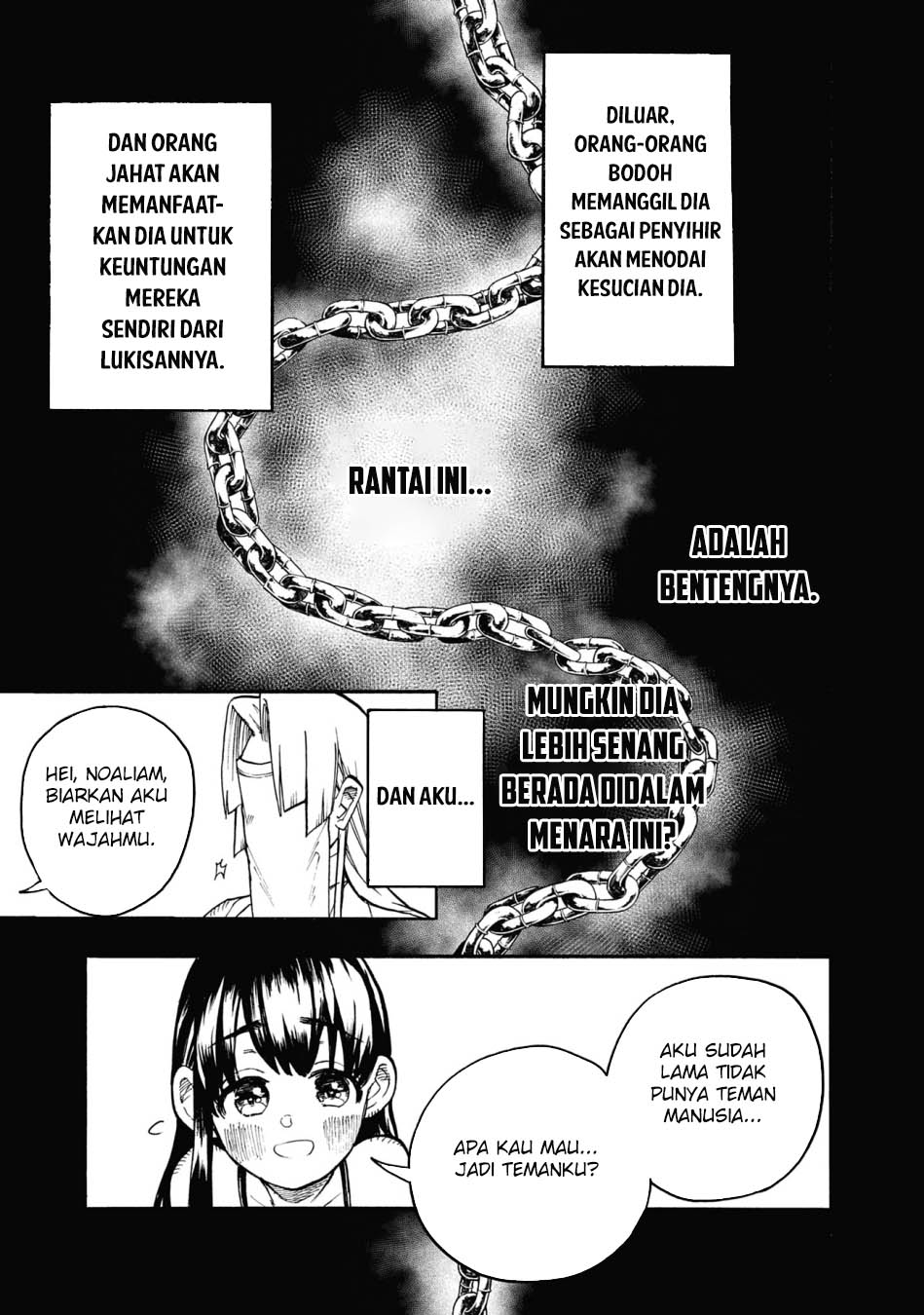 Majo no Kaigashuu Bab 27 halaman 28