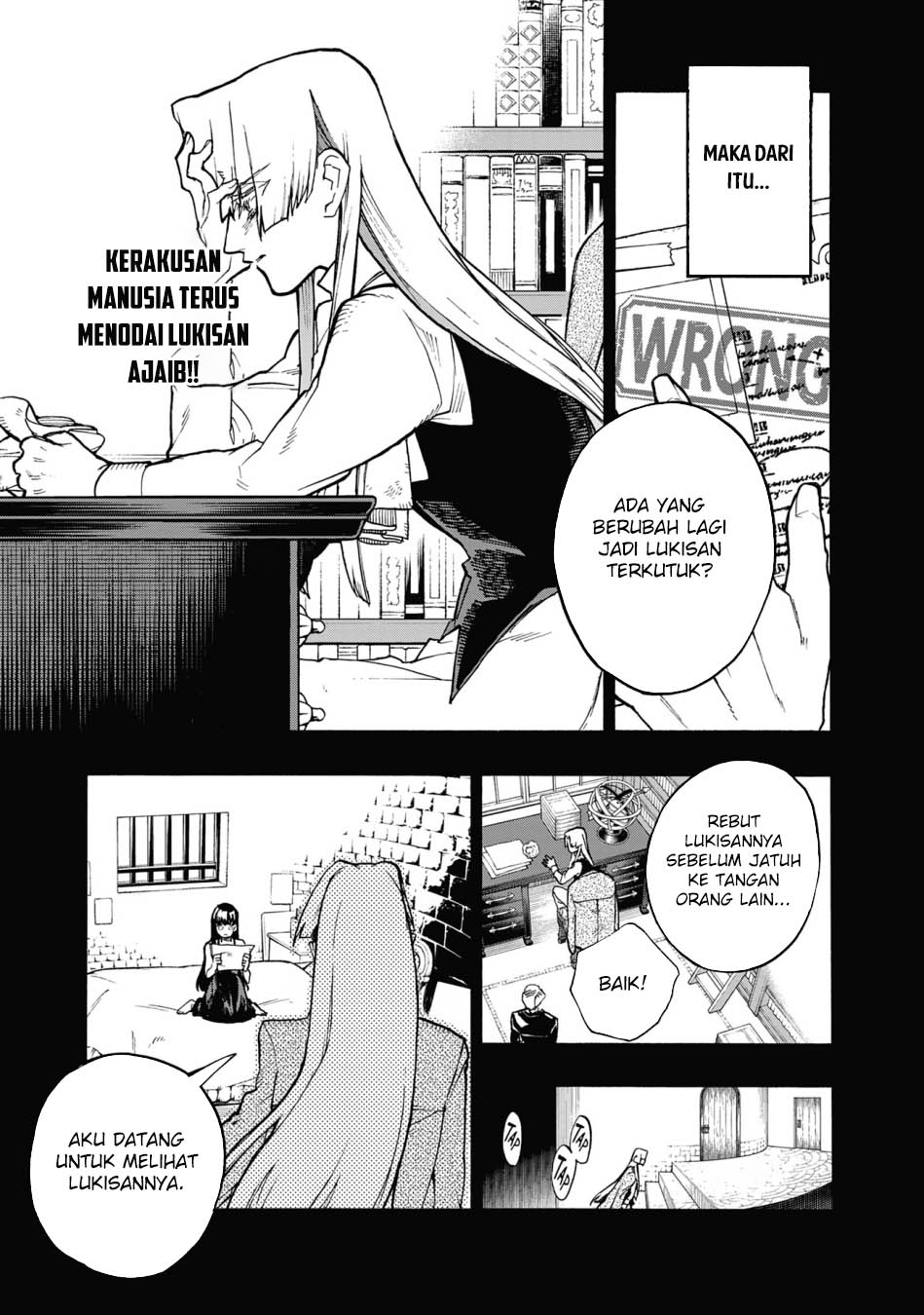 Majo no Kaigashuu Bab 27 halaman 32
