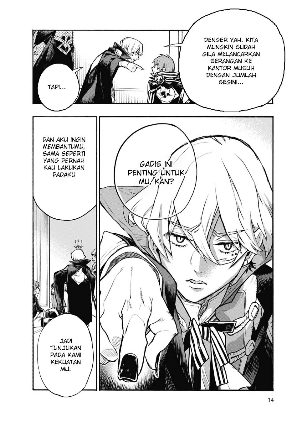 Majo no Kaigashuu Bab 28 halaman 12