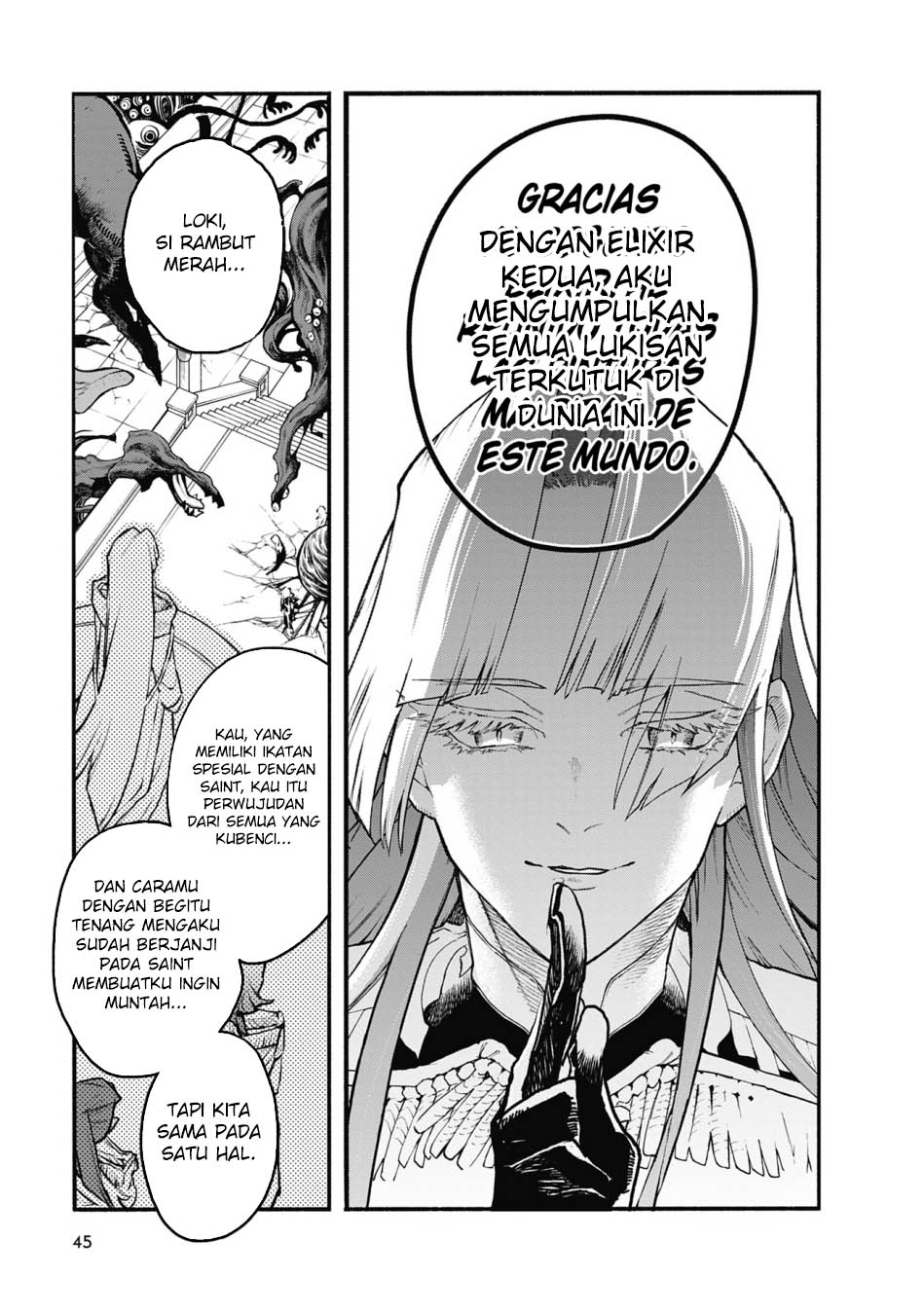 Majo no Kaigashuu Bab 28 halaman 40
