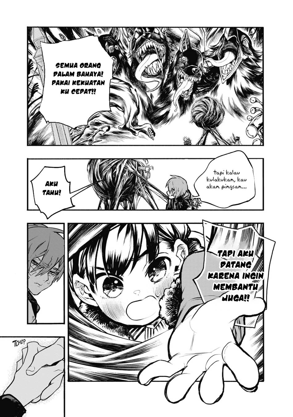 Majo no Kaigashuu Bab 28 halaman 42