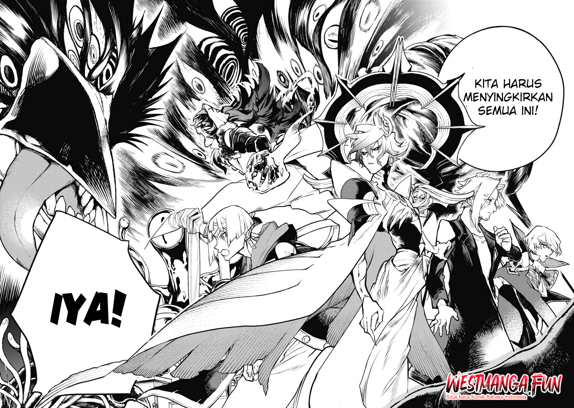 Majo no Kaigashuu Bab 28 halaman 45